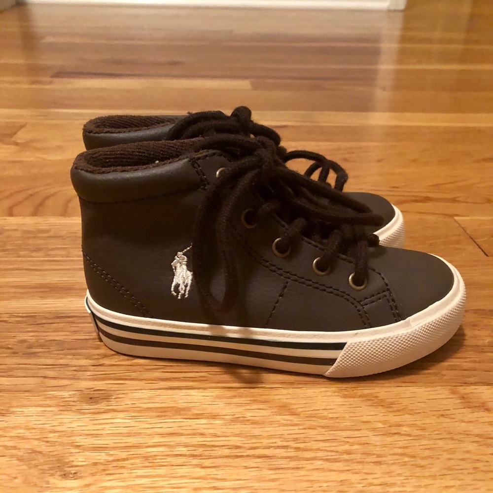 Ralph Lauren Polo Eastern Mid size 8 leather